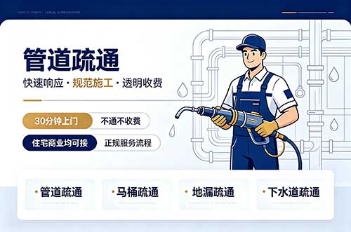高陵管道疏通